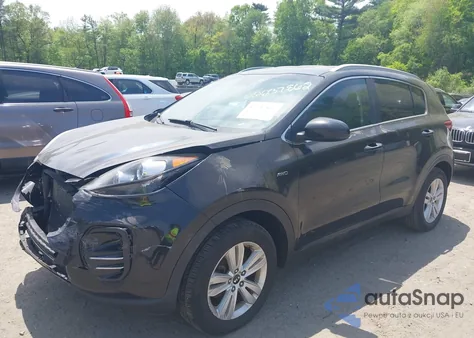 2017 Kia Sportage Lx из США, поврежденный, VIN KNDPMCAC9H7237912